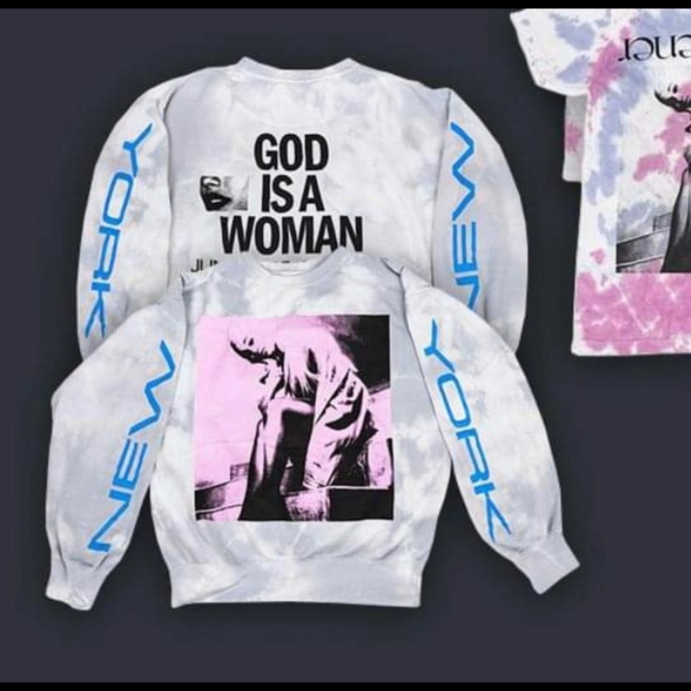 RARE: Ariana Grande Sweetener World Tour Tye Dye Crewneck